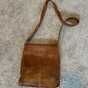 Genuine leather, made in Italy crossbody purse